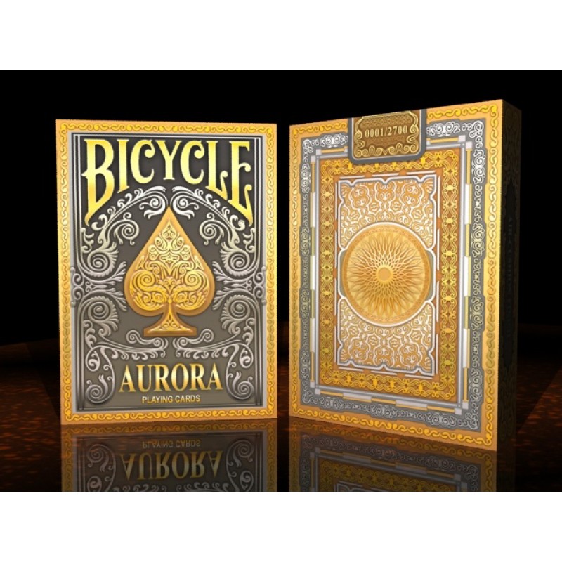 Дека aurora. Bicycle aurora. bicycle cards.